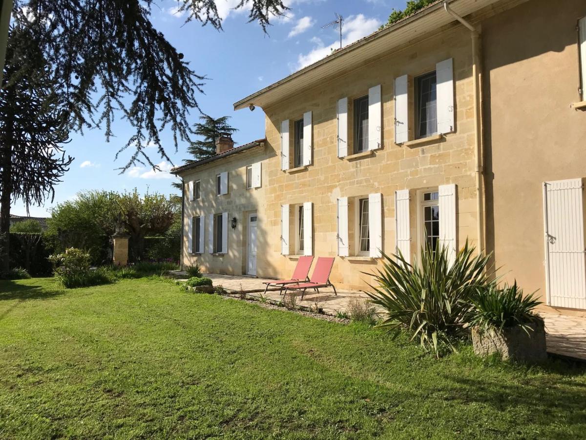 Chambres d'hôtes de charme au REFUGE DU PEINTRE prés de St Emilion Sainte-Terre Extérieur photo